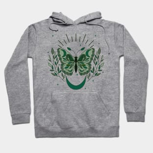 Green Butterfly Hoodie